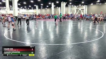 150 lbs Round 6 (8 Team) - Hudson Scranton, Iowa Gold vs Caleb Cox, Carolina Exteme Blue