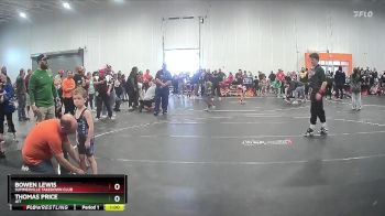 50 lbs Champ. Round 2 - Thomas Price, JET vs Bowen Lewis, Summerville Takedown Club