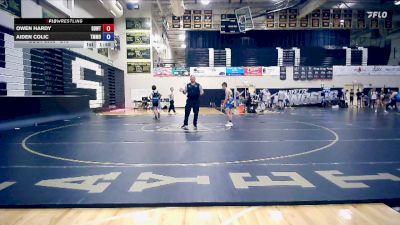 215 lbs Quarterfinal - Owen Hardy, DDWT vs Aiden Colic, Team MO Mehlville Oakville