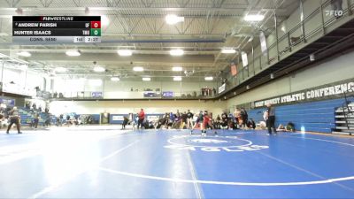 157 lbs Cons. Semi - Hunter Isaacs, Thomas More vs Andrew Parish, Findlay