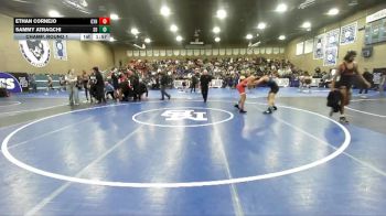 165 lbs Champ. Round 1 - Sammy Atraqchi, San Dimas vs Ethan Cornejo, Oxnard
