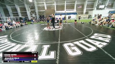 175 lbs Round 2 (8 Team) - Ethan Vayro, Maryland vs Jeshurun Mills, North Carolina