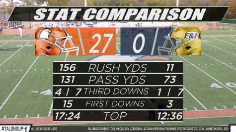 Replay: Emory & Henry vs Carson-Newman | Oct 28 @ 2 PM