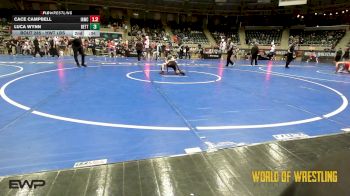 67 lbs 2nd Place - Logan Vallalla, Mat Assassins vs Jair Almaraz, Shootbox