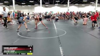 110 lbs Round 1 (4 Team) - Chase Janawsky, Mat Warriors Red vs Dexter Ward, U2 Upstate Uprising