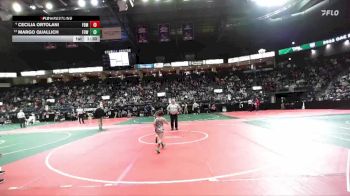 49 lbs Champ. Round 1 - Margo Quallich, FOWCA vs Cecilia Ortolani, FDMA