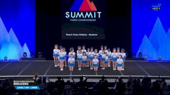 Beach Cheer Athletics - Breakers [2025 L1 U16 - Large Semis] 2025 The Summit