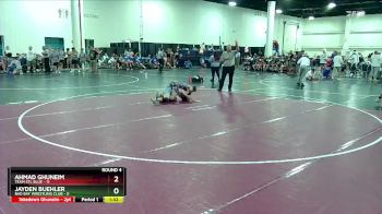 120 lbs Round 4 (6 Team) - Jayden Buehler, Bad Bay Wrestling Club vs Ahmad Ghuneim, Team STL Blue
