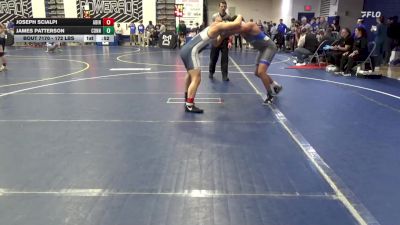 172 lbs Consy 2 - Joseph Scialpi, Abington Heights vs James Patterson, Connellsville