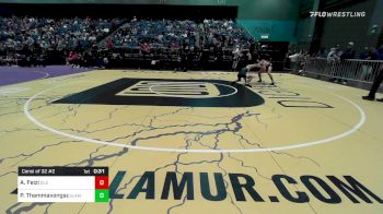 138 lbs Consi Of 32 #2 - Atri Feizi, De La Salle vs Parker Thammavongsa, Slam Academy