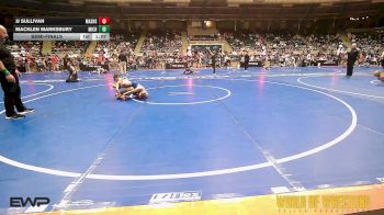 84 lbs Semifinal - JJ Sullivan, Mat Assassins vs Macklen Marksbury, Michigan Premier Wrestling Club