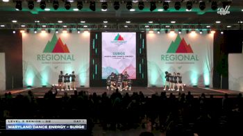 Maryland Dance Energy - Surge [2026 L3 Senior - D2 Day 1] 2026 The Northeast Regional Summit