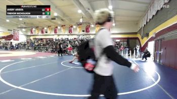 126 lbs Cons. Round 4 - Trevor Nicholson, Great Oak vs Avery Arista, Lakeside/Lake Elsinore