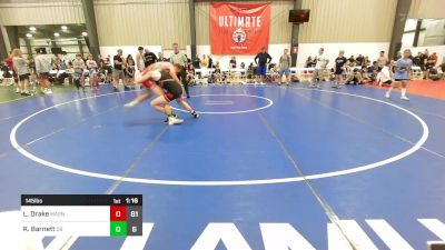 145 lbs Rr Rnd 7 - Lucas Drake, Mat Assassins K8 A vs Kale Barnett, D9