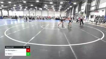 182 lbs Round Of 32 - Nicholas Ekimoglou, NJ vs Hunter Testa, NC