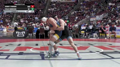 160 lbs Consi 5 - Jonny O'Brien, North Penn vs Cole Gibbons, Mt. Lebanon