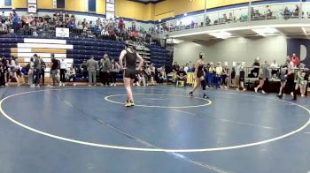 110 lbs. Champ. Round 2 - Lillie Clark, Jay vs Hannah Henderson, Lafayette (Wildwood)