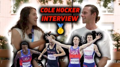 Exclusive Interview with Men's 1500m Olympic Gold Medalist Cole Hocker