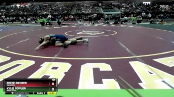 138 lbs Cons. Round 3 - Reese Richter, Wasatch vs Kylie Fowler, Middleton