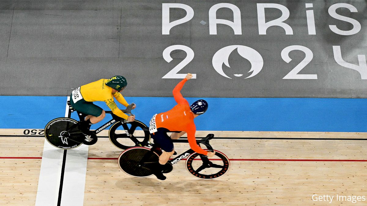 Cycling Sprint King Lavreysen Owns Paris Velodrome