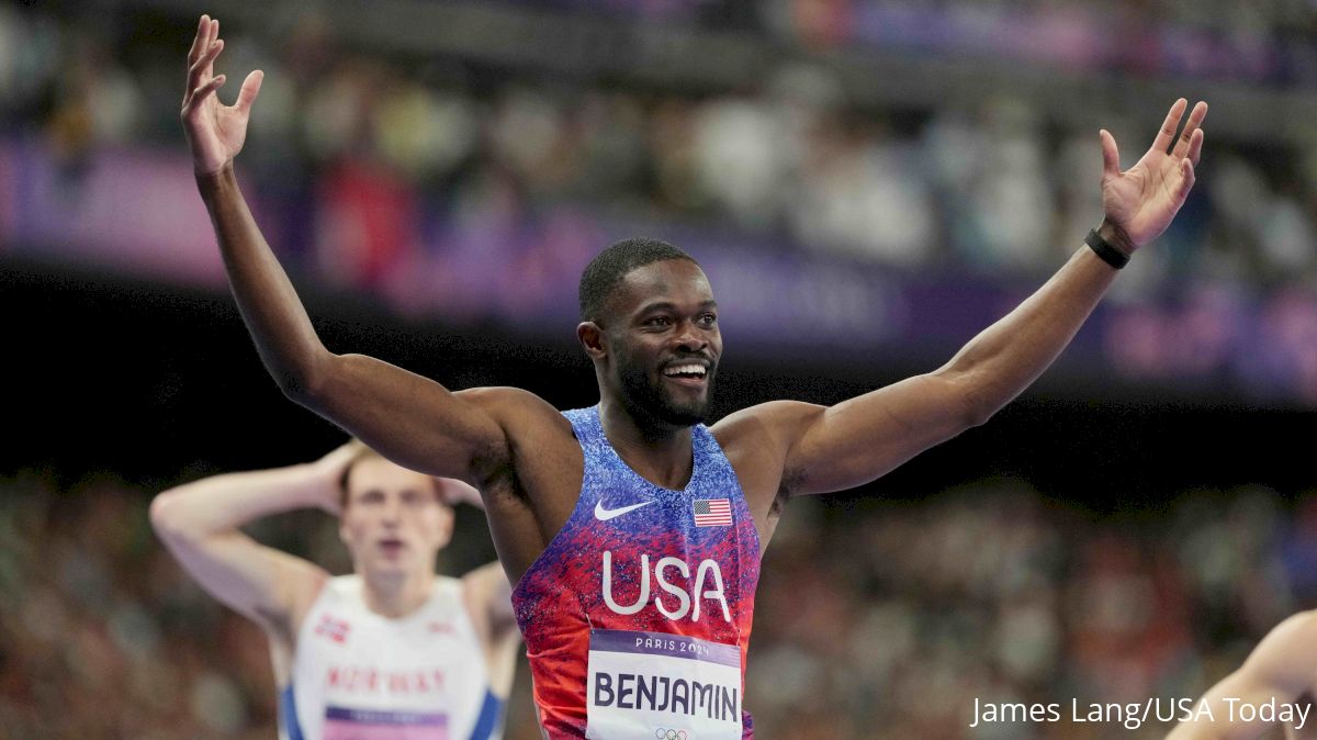 Rai Benjamin Wins Gold In The 400mH, Securing His First Olympic Win