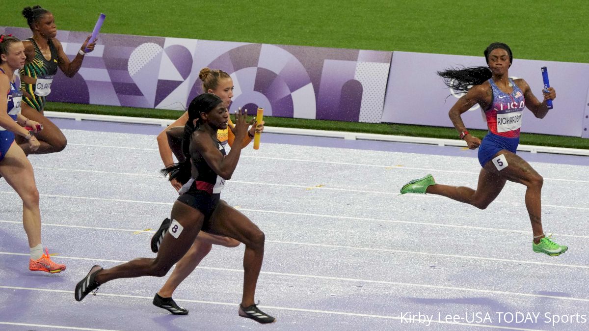 Olympic Track And Field Aug. 9 Replay: Gold For US Women's 4x100