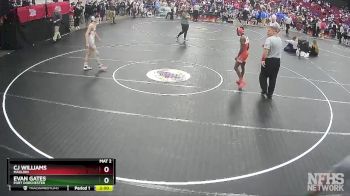 5A 106 lbs Quarterfinal - CJ Williams, Mauldin vs Evan Gates, Fort Dorchester