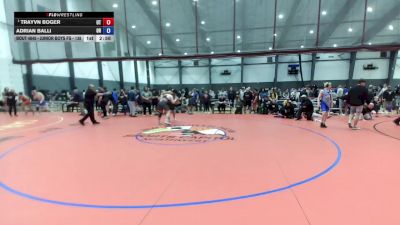 Junior Boys FS - 285 lbs Semis - Trayvn Boger, UT vs Adrian Balli, OR