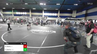 73 lbs Semifinal - Samson Elario, Atc vs Yadier Osorio, Legends Of Gold LV