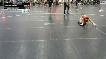 50 lbs Cons. Round 2 - Weston Owens, Bay County Elite Wrestling vs **Gideon Gilchrist, Stronghold