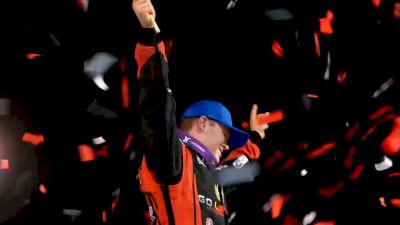 Bobby Pierce Reacts After Winning Fun Friday Prelim Feature At Florence