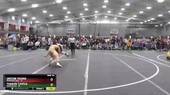 195 lbs Placement Matches (8 Team) - Theron Castle, Iowa Black vs Jaycob Young, Nebraska Red