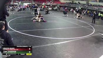 117 lbs Cons. Round 3 - Tyan Thompson, Battle Creek Brave Elite vs Holdyn Quick, Scottsbluff Wrestling Club