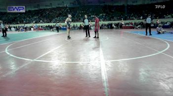 175 lbs Consi Of 32 #1 - Kevin Guerrero, Taft Middle School vs Zach Cushman, Fort Gibson Youth Wrestling