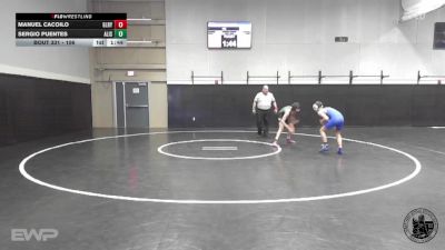 106 lbs Quarterfinal - Manuel Cacoilo, Gilroy vs Sergio Puentes, Alisal