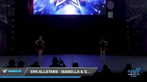 EPA AllStars - Isabella & Gracie [2022 Tiny - Duo/Trio - Jazz Day 1] 2022 JAMfest Dance Super Nationals