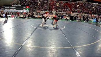 5A 150 lbs Cons. Round 3 - Aidan Prakash, Moscow vs Kelan Ringling, Jerome