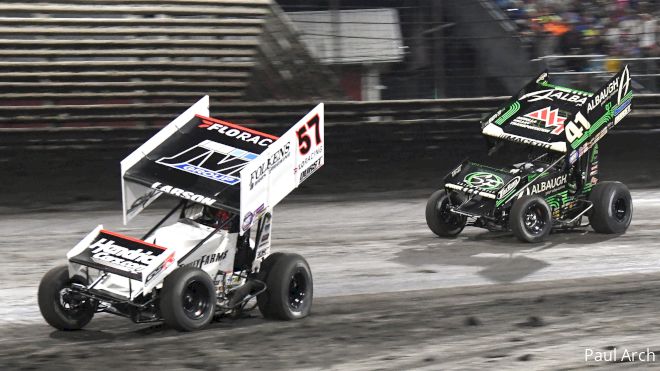 Kyle Larson Powers To Third Career Knoxville Nationals Title