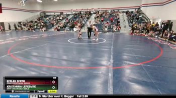 114 lbs Round 4 - Kristanna Lefebvre, Katy Cinco Ranch (Girls) vs Emilee Smith, Frisco Centennial (Girls)