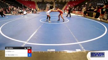 129-136 lbs Rr Rnd 1 - Javier Ortiz, Poteau Wrestling vs Daniel Gonzalez, Rogue Warrior Wrestling