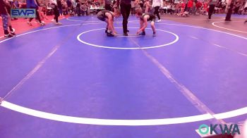 80 lbs Rr Rnd 3 - Ronan Winkle, Raw Wrestling Club vs Kiowa Sparks, Believe To Achieve WC