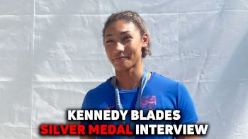 Kennedy Blades Interview After Winning Olympic Silver