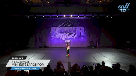 The Dance Vault - Mini Elite Large Pom [2025 Mini - Pom - Large Day 1] 2025 Power Dance Grand Nationals