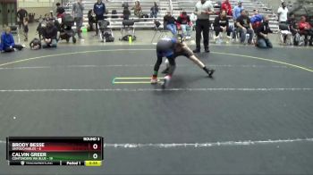 56 lbs Round 3 (4 Team) - Brody Besse, Untouchables vs Calvin Greer, Contenders WA Blue