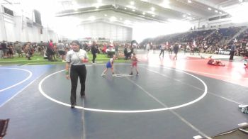 46 lbs Consolation - Mason Cantu, Wlv Jr Wrestling vs Clay Randall, NAZ Grapplers