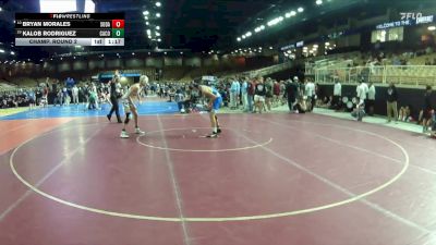 120 lbs Champ. Round 2 - Kalob Rodriguez, Camden County vs Bryan Morales, South Dade