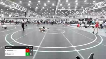 109 lbs Prelims - Brody Gardner, Gettysburg vs Devin Ryan, Edge Wrestling