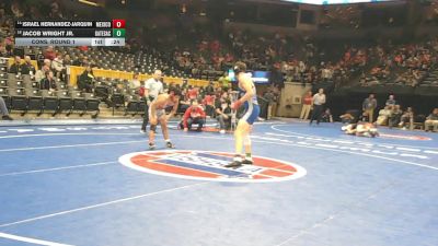 144 Class 2 lbs Cons. Round 1 - Israel Hernandez-jarquin, Mexico vs Jacob Wright Jr., Gateway Science Charter