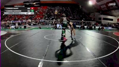 6A 165 lbs Cons. Round 2 - Connor Hauff, Meridian vs Camden Harrison, Eagle