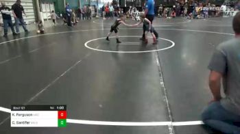 46 lbs Quarterfinal - Kingstin Ferguson, Lincoln Squires vs Craven Santifer, BRLD